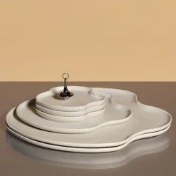 Alvar Aalto -Kokoelma|Sisustuskulhot Ja -Tarjottimet-IITTALA Alusta 35cm hiekka