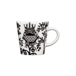 Mukit Ja Kupit-IITTALA Espressokuppi 0,1L & vati 11cm Musta