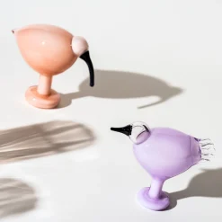 Birds By Toikka|Taide-Esineet-IITTALA Ibis 205x165mm Lohenpunainen