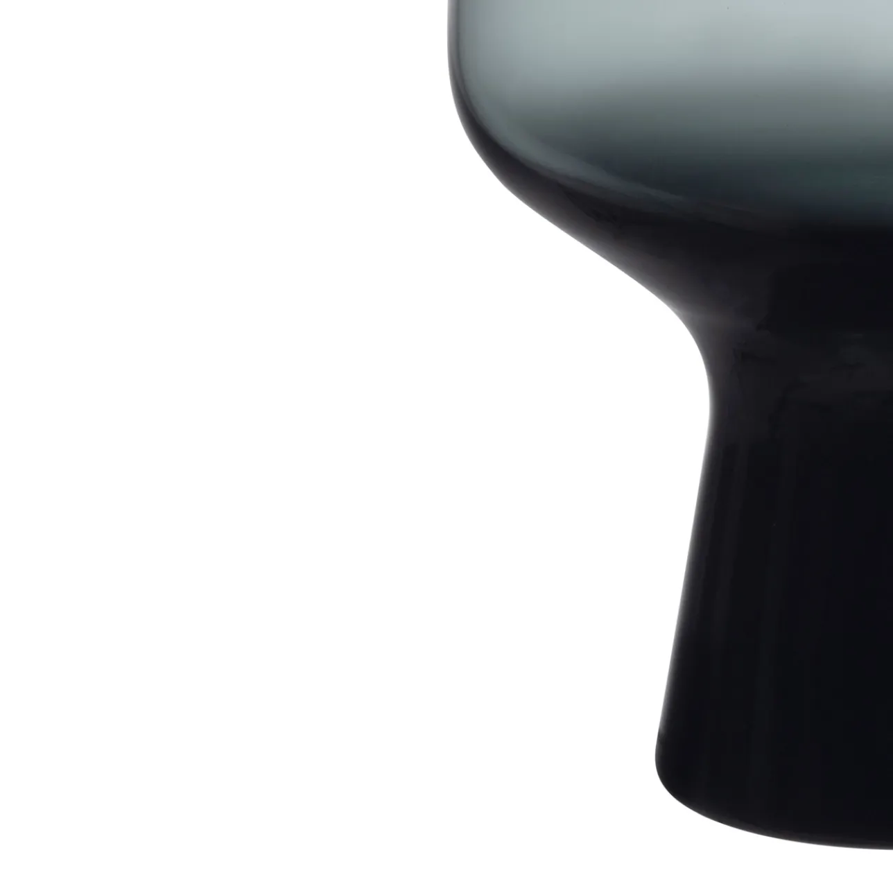 Aktiivinen Juomalasit-IITTALA Jalkalasi 40cl metallin 2 kpl Harmaa