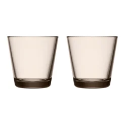 Aktiivinen Juomalasit-IITTALA Juomalasi 21cl 2kpl Pellava