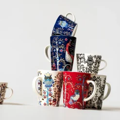 Mukit Ja Kupit-IITTALA Kahvikuppi 0,2L & vati 15cm musta