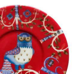 Mukit Ja Kupit-IITTALA Kahvikuppi 0,2L & vati 15cm punainen