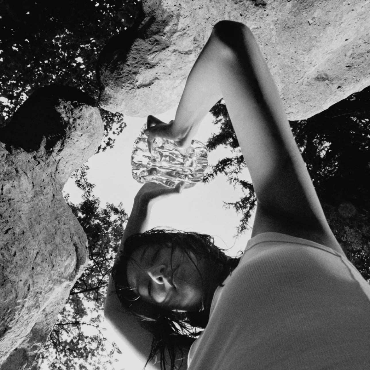 Taide-Esineet|Maljakot-IITTALA Kalvolan kanto taide-esine 140mm Kirkas