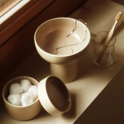 Piensisustus-IITTALA Kannellinen rasia 11x10 cm beige