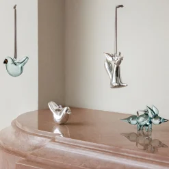 Lasikoristeet-IITTALA Koriste istuva 80mm peili