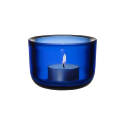 Kynttilälyhdyt-IITTALA Kynttilälyhty 60mm ultramariinin sininen