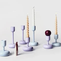 Kynttilänjalat-IITTALA Kynttilänjalka 107mm Vedensininen