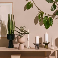 Kynttilänjalat-IITTALA Kynttilänjalka 183mm Valkoinen