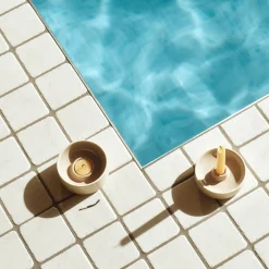 Kynttilänjalat-IITTALA Kynttilänjalka 11x3,5 cm beige