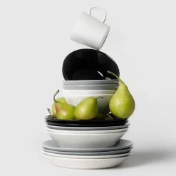 Lautaset-IITTALA Lautanen syvä 21cm Musta