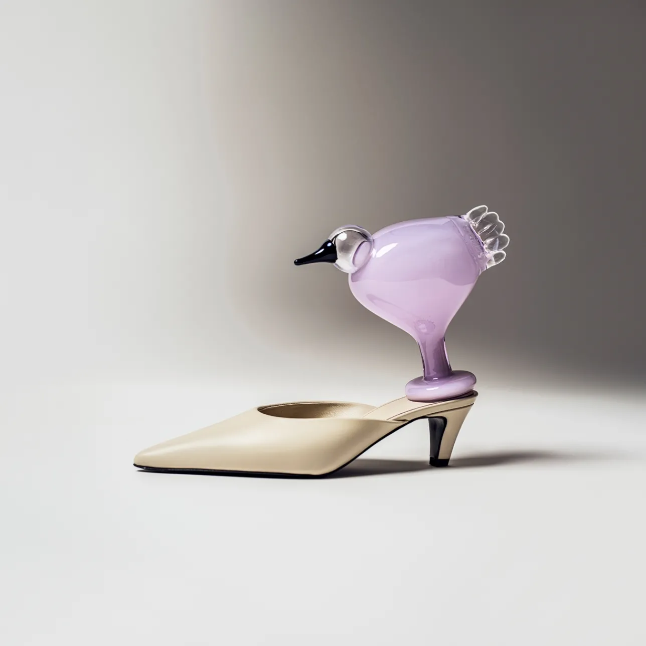 Birds By Toikka|Taide-Esineet-IITTALA Leppäinen 190x165mm Vaalea lila