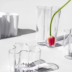 Alvar Aalto -Kokoelma|Maljakot-IITTALA Maljakko 160 mm Tummanharmaa