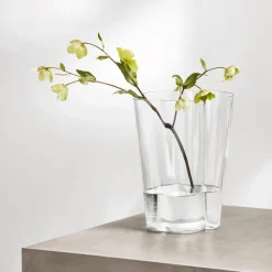 Alvar Aalto -Kokoelma|Maljakot-IITTALA Maljakko 270mm Kirkas