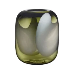 Taide-Esineet-IITTALA Maljakko 200mm sammaleenvihreä/opaali