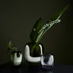 Taide-Esineet-IITTALA Maljakko 200mm sammaleenvihreä/opaali