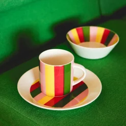 Mukit Ja Kupit-IITTALA Muki 0,35L Pieni 4-raita Monivärinen