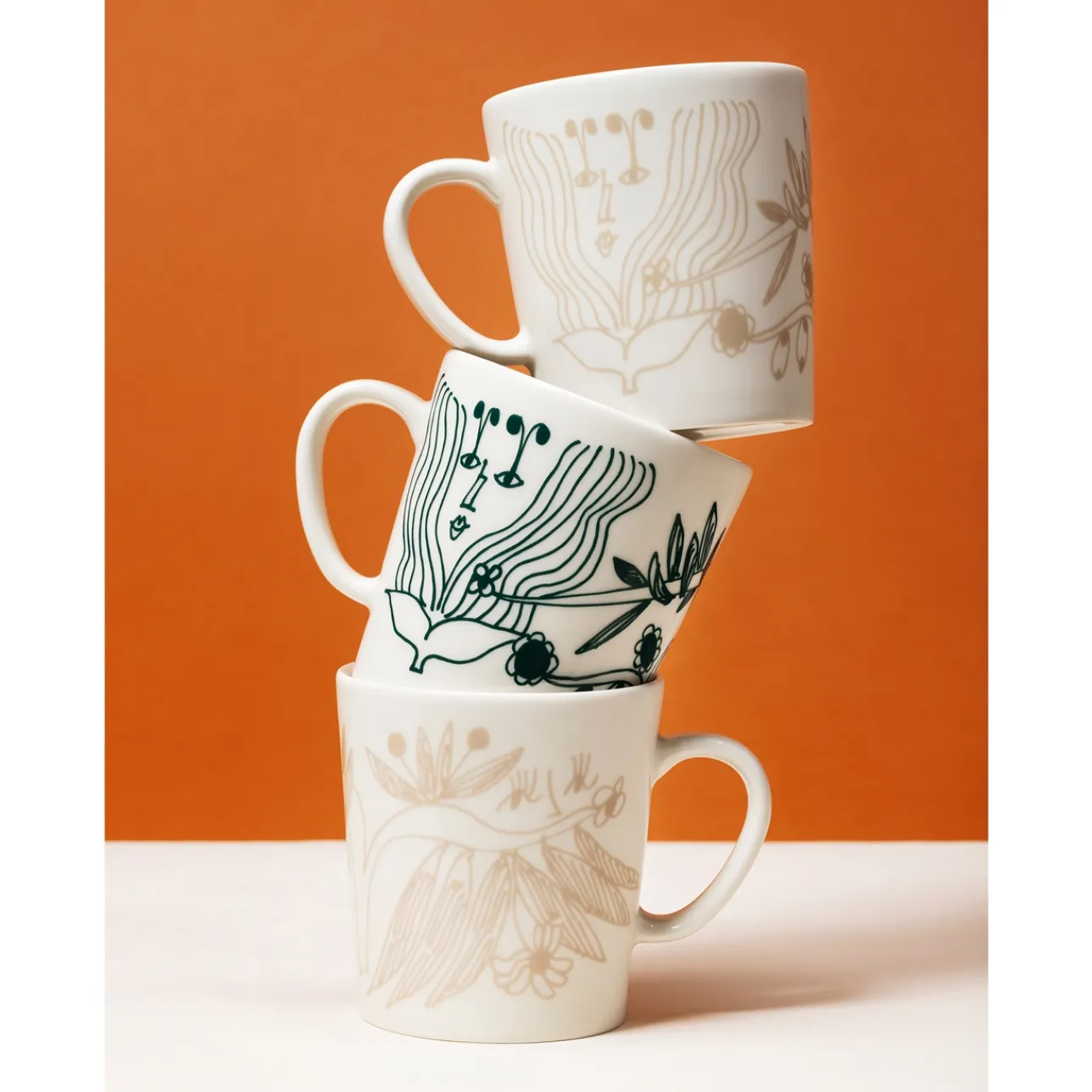 Mukit Ja Kupit-IITTALA Muki 0,3L tummanvihreä