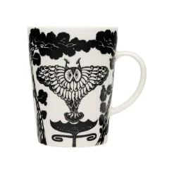 Mukit Ja Kupit-IITTALA Muki 0,4L Uni musta ja valkoinen, lahjapakkaus