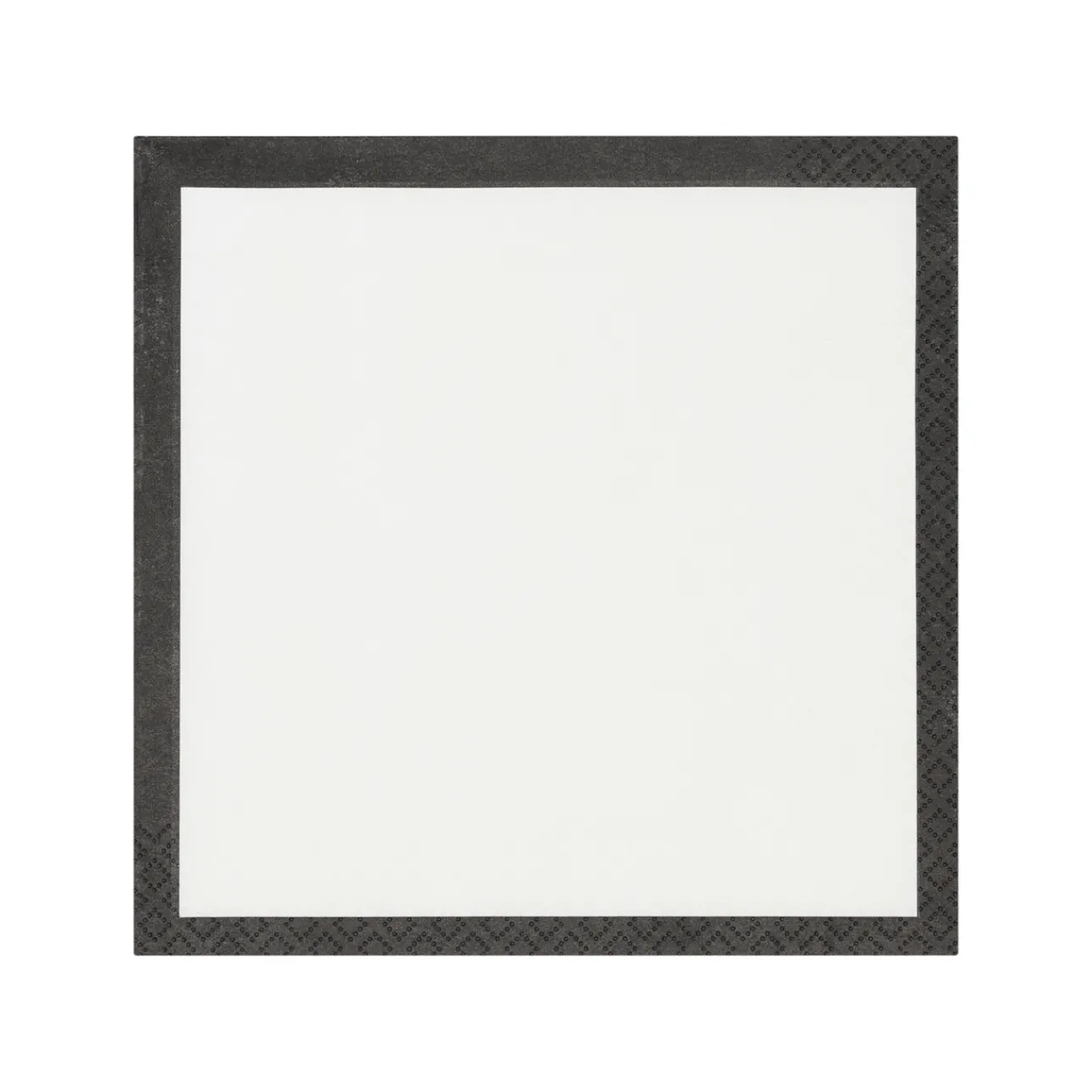 Keittiötekstiilit-IITTALA Paperiservetti 33x33cm luonnonvalkoinen-musta Ecru-musta