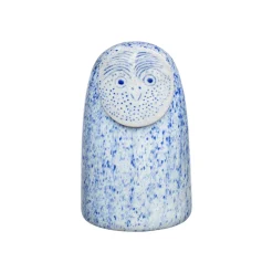 Birds By Toikka|Taide-Esineet-IITTALA Rospuuttopöllö 96x160mm sininen