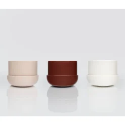 Kukkaruukut-IITTALA Ruukku ja vati S Beige