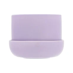 Kukkaruukut-IITTALA Ruukku ja vati S Vaalea lila