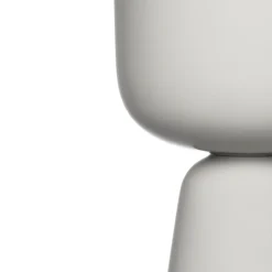 Kukkaruukut-IITTALA Ruukku vaalean jalallinen L Harmaa