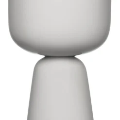 Kukkaruukut-IITTALA Ruukku vaalean jalallinen S korkea Harmaa