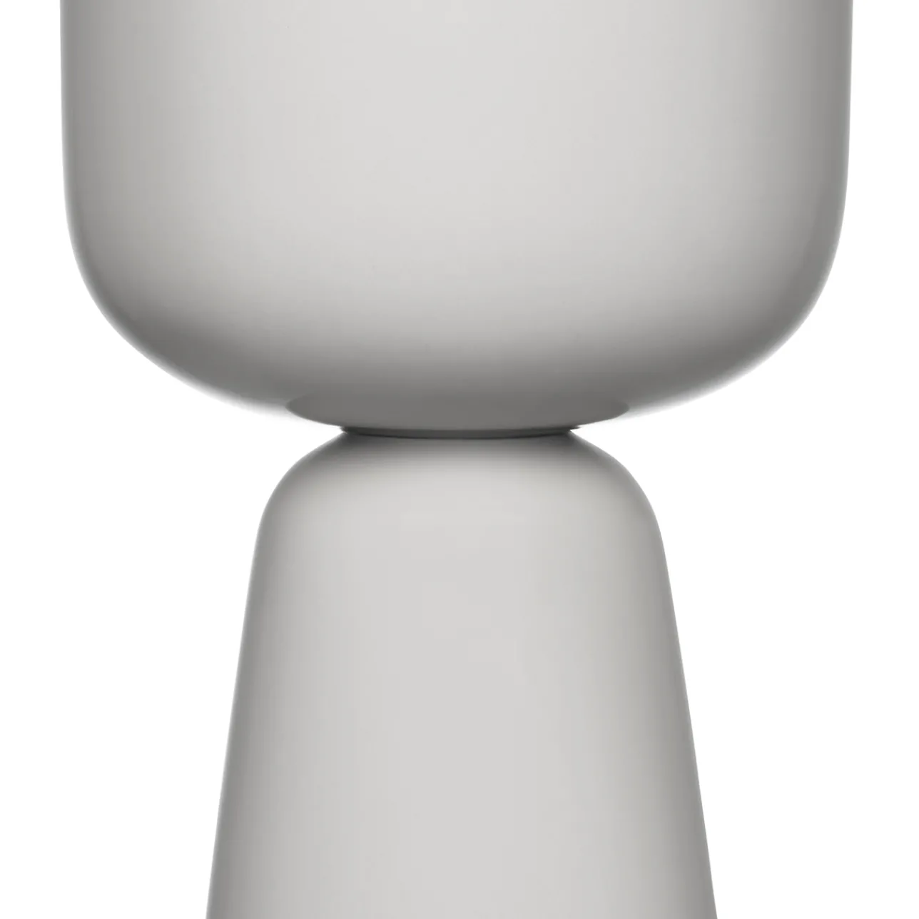 Kukkaruukut-IITTALA Ruukku vaalean jalallinen S korkea Harmaa