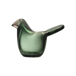 Birds By Toikka|Taide-Esineet-IITTALA Sieppo 95x60mm havunvihreä-lohenpunainen Havunvihreä