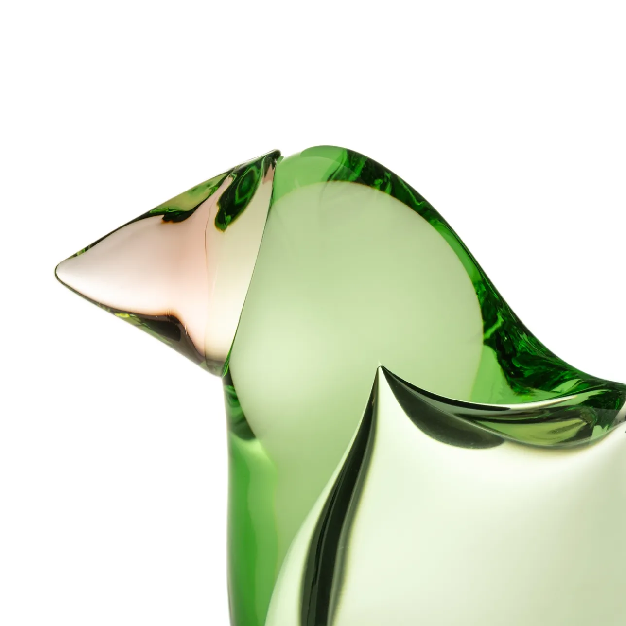 Birds By Toikka|Taide-Esineet-IITTALA Sieppo 95x60mm omenanvihreä- Lohenpunainen