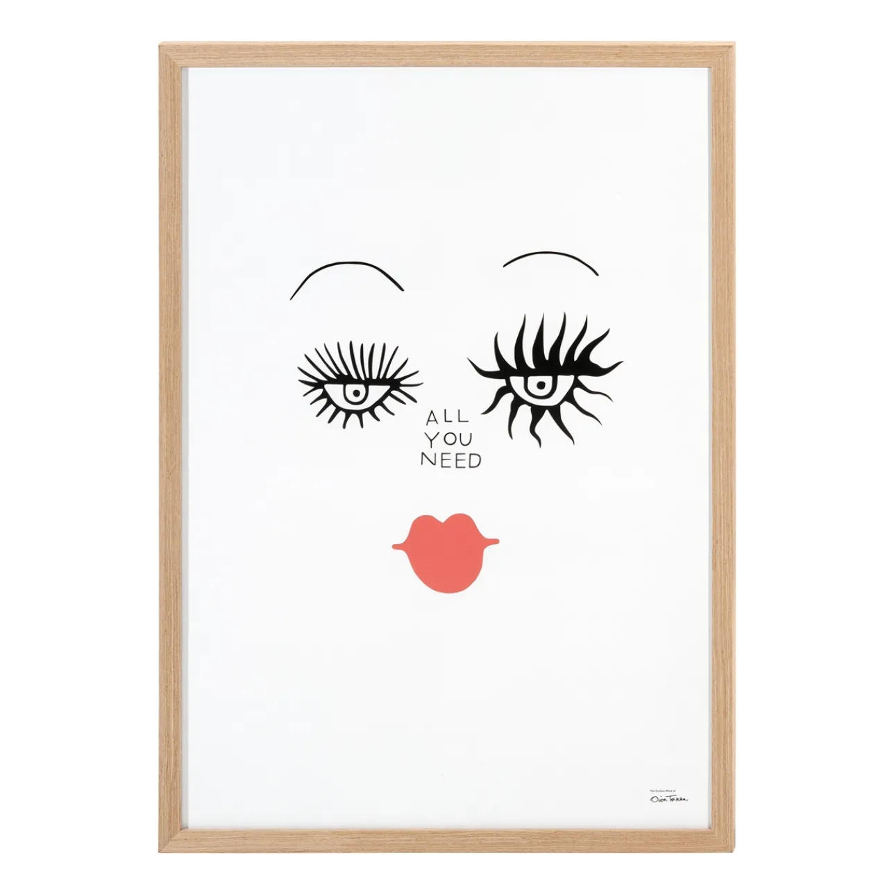 Piensisustus-IITTALA Taidejuliste 50x70cm All you need