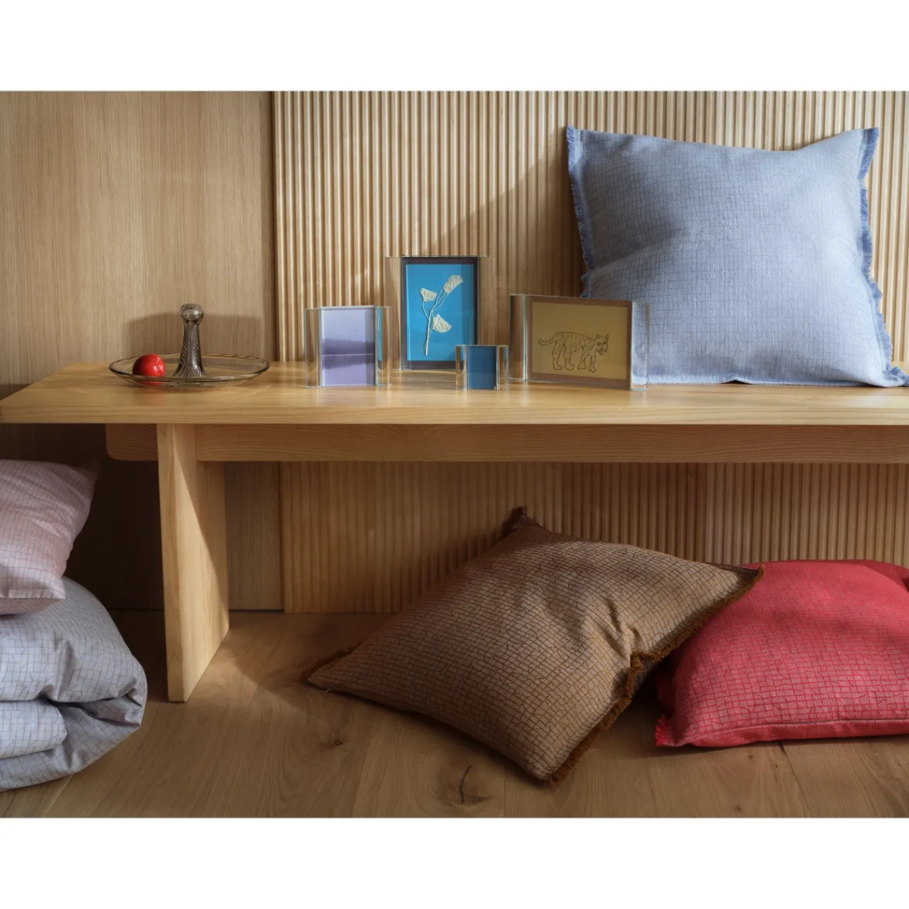 Kodintekstiilit-IITTALA Tyynynpäällinen 50x50cm Ruskea