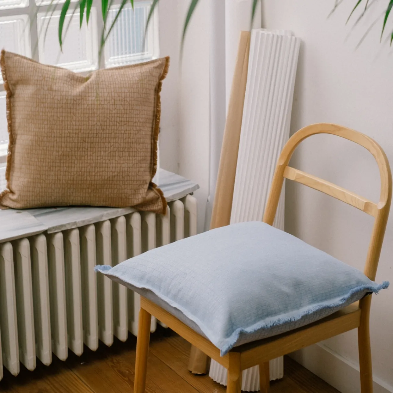 Kodintekstiilit-IITTALA Tyynynpäällinen 50x50cm Ruskea