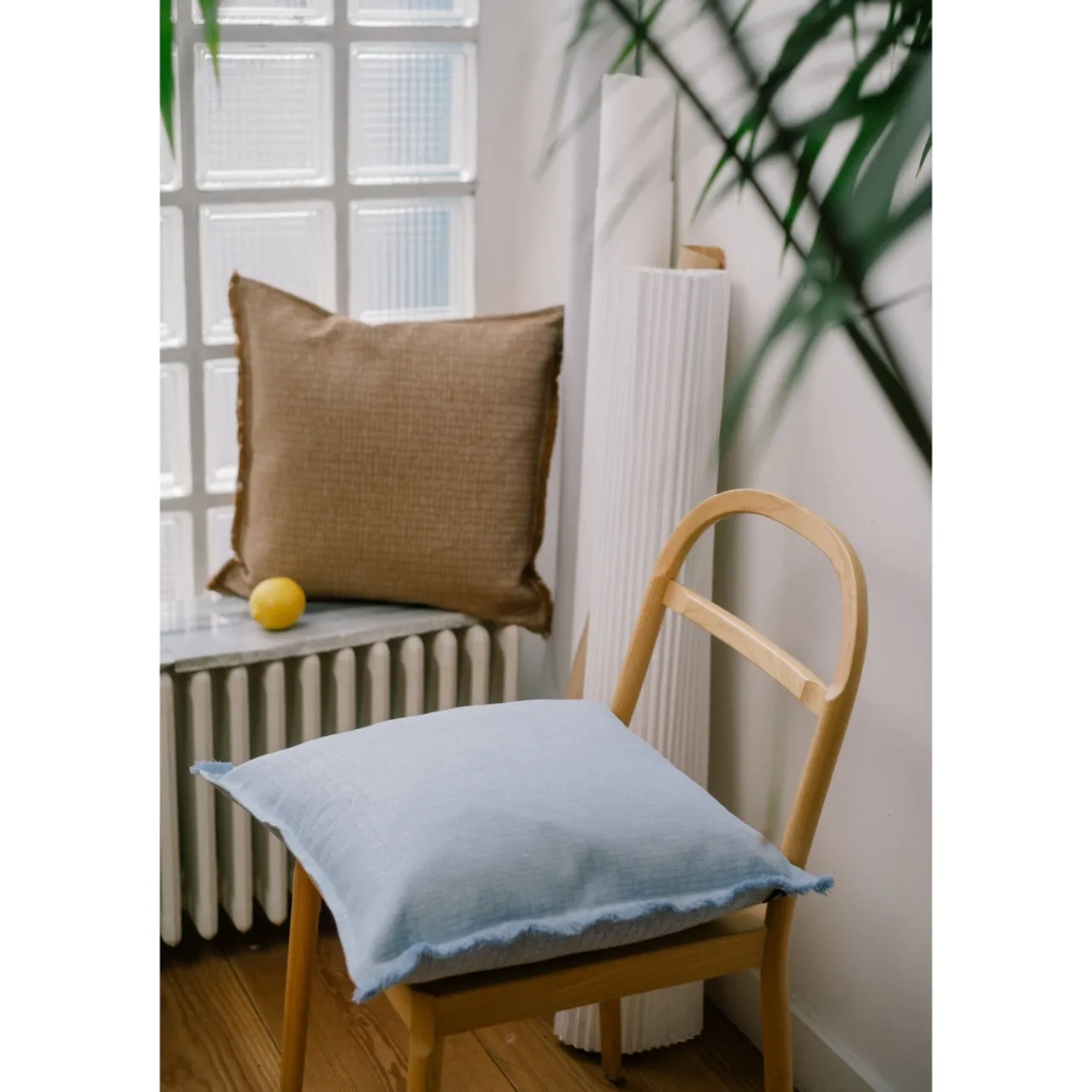 Kodintekstiilit-IITTALA Tyynynpäällinen 50x50cm Ruskea