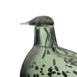 Birds By Toikka|Taide-Esineet-IITTALA Viitakerttu 210x130mm havunvihreä